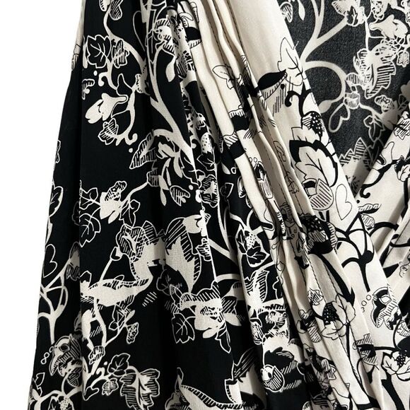 Diane Von Furstenberg Shanty Two Silk Floral Jumpsuit Size 2 - Picture 7 of 13